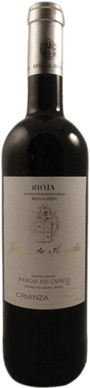 Бесплатная доставка | Красное вино Jaun de Alzate Crianza — Крианса D.O.Ca. Rioja Ла-Риоха Испания 75 cl