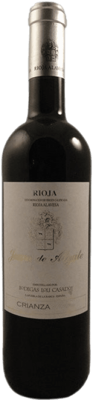 Бесплатная доставка | Красное вино Jaun de Alzate старения D.O.Ca. Rioja Ла-Риоха Испания 75 cl