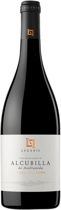 36,95 € Free Shipping | Red wine Legaris Alcubilla de Avellaneda D.O. Ribera del Duero Castilla y León Spain Tempranillo Bottle 75 cl