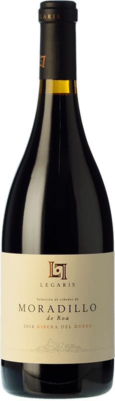 38,95 € | Красное вино Legaris Moradillo de Roa D.O. Ribera del Duero Кастилия-Леон Испания Tempranillo — Темпранильо 75 cl