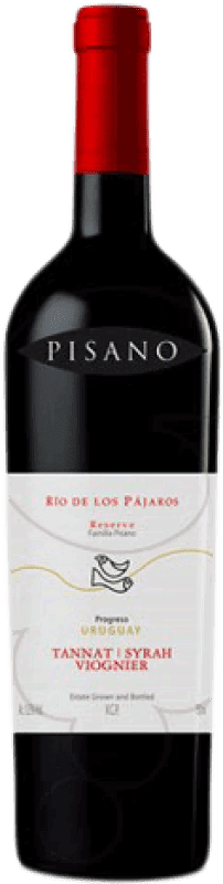 Бесплатная доставка | Красное вино Pisano Río de los Pájaros Уругвай Tannat 75 cl