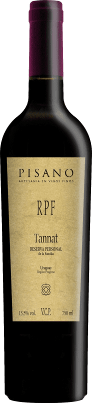 Envío gratis | Vino Tinto Pisano Uruguay Tannat 75 cl