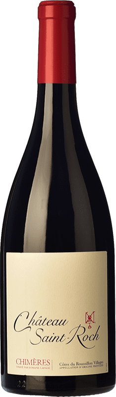 Free Shipping | Red wine Saint Roch Chimeres 16 Aged A.O.C. France France 75 cl