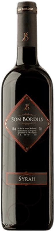 Free Shipping | Red wine Son Bordils Aged I.G.P. Vi de la Terra de Mallorca Balearic Islands Spain Syrah 75 cl