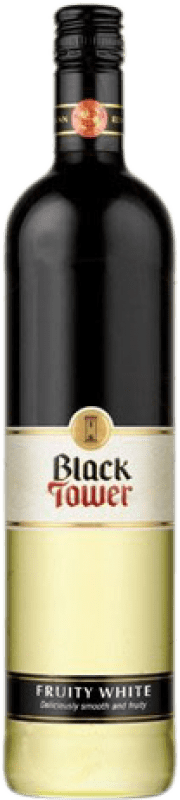 Envío gratis | Vino blanco Black Tower. Fruity Joven Alemania 75 cl