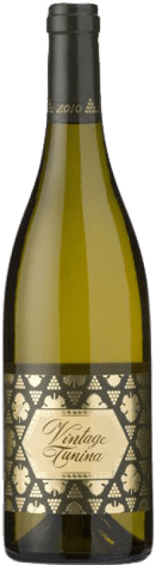 Free Shipping | White wine Vintage Tunina Aged D.O.C. Italy Italy Chardonnay 75 cl