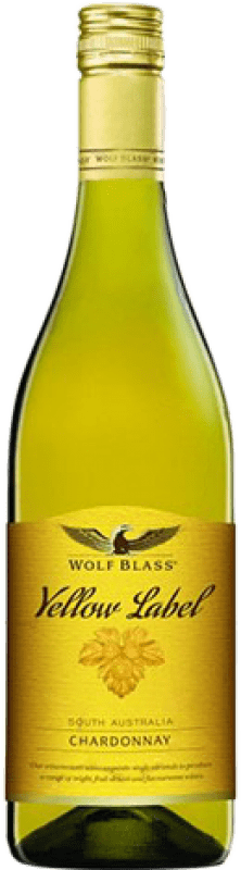 Бесплатная доставка | Белое вино Wolf Blass Yellow Label Молодой Австралия Chardonnay 75 cl