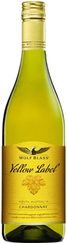 9,95 € | 白葡萄酒 Wolf Blass Yellow — 黄色版 年轻的 澳大利亚 Chardonnay — 莎当妮 75 cl