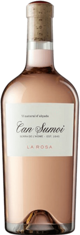 29,95 € Kostenloser Versand | Rosé-Wein Can Sumoi La Rosa Jung D.O. Penedès Magnum-Flasche 1,5 L