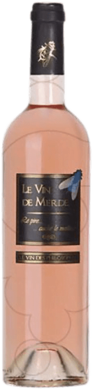 Free Shipping | Rosé wine Le Vin de Merde Young A.O.C. France France Syrah, Grenache 75 cl