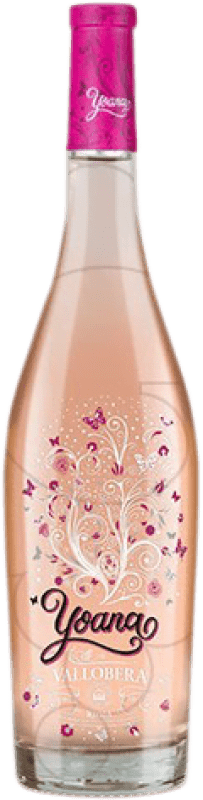 12,95 € Free Shipping | Rosé wine Vallobera Yoana Young D.O.Ca. Rioja