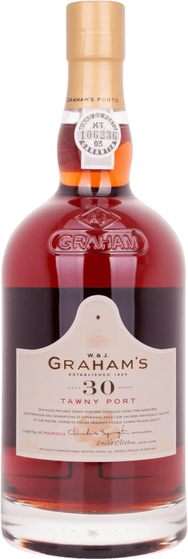 101,95 € Free Shipping | Fortified wine Graham's Tawny I.G. Porto 30 Years