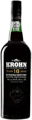 Бесплатная доставка | Креплёное вино Krohn I.G. Porto порто Португалия Tempranillo, Touriga Franca, Touriga Nacional, Tinta Amarela, Tinta Cão, Tinta Barroca 10 Лет 75 cl