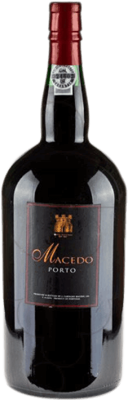 Free Shipping | Fortified wine Macedo I.G. Porto Porto Portugal Tempranillo, Touriga Franca, Touriga Nacional, Tinta Amarela, Tinta Cão, Tinta Barroca Magnum Bottle 1,5 L