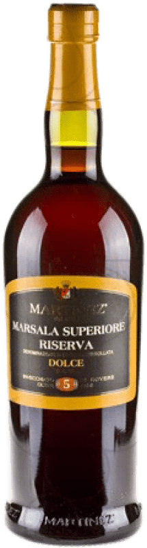 Kostenloser Versand | Süßer Wein Superiore Dolç Reserve D.O.C. Marsala Italien Grillo, Inzolia, Damaschino 75 cl