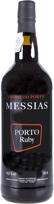 Free Shipping | Fortified wine Messias Ruby I.G. Porto Porto Portugal Tempranillo, Touriga Franca, Touriga Nacional, Tinta Amarela, Tinta Cão, Tinta Barroca 1 L