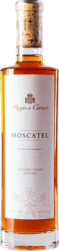 31,95 € Envoi gratuit | Vin doux Pago de Cirsus Moscatel Vendimia Tardía Pago Bolandin Demi- Bouteille 37 cl
