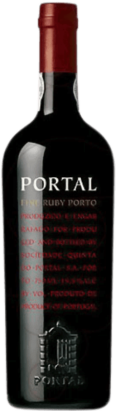 18,95 € Бесплатная доставка | Крепленое вино Quinta do Portal Fine Ruby I.G. Porto