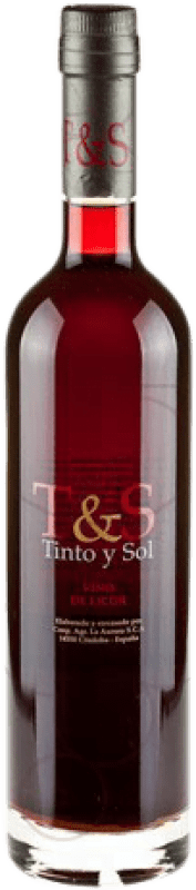 15,95 € Free Shipping | Fortified wine Tinto y Sol Andalucía y Extremadura Spain Merlot Half Bottle 50 cl