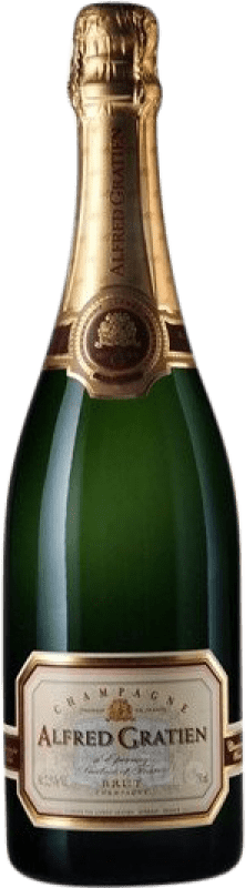 39,95 € | 白起泡酒 Alfred Gratien Brut — 起泡酒 干型 特级珍藏 A.O.C. Champagne 法国 Pinot Noir — 黑皮诺, Chardonnay — 莎当妮, Pinot Meunier — 黑皮诺·莫尼耶 75 cl