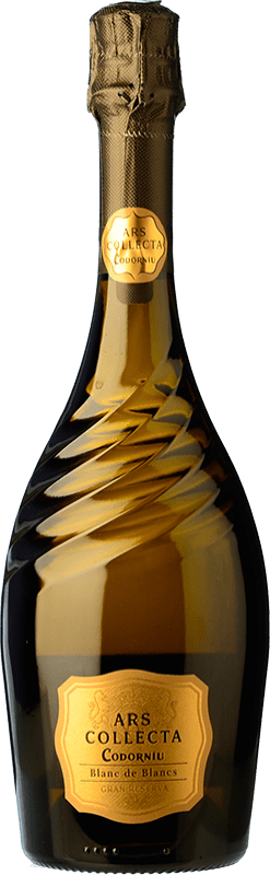 32,95 € Бесплатная доставка | Белое игристое Codorníu Ars Collecta Blanc de Blancs брют Гранд Резерв D.O. Cava