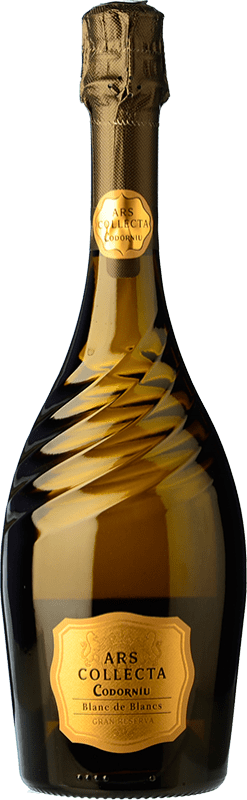 17,95 € 送料無料 | 白スパークリングワイン Ars Collecta Blanc de Blancs Brut Gran Reserva D.O. Cava カタロニア スペイン ボトル 75 cl