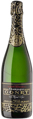 Philippe Gonet Melendo Chardonnay — シャルドネ Brut — ブリュット Champagne Grand Cru, Cuvée グラン・レセルバ 75 cl