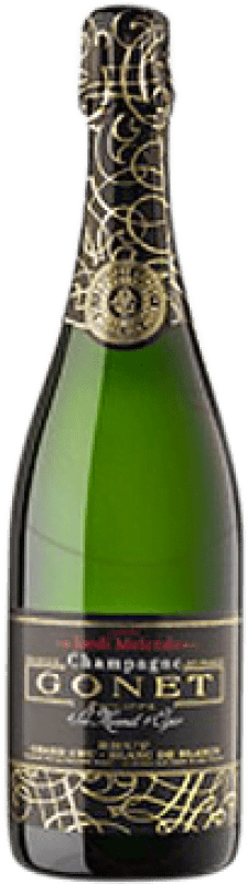 43,95 € Envoi gratuit | Blanc mousseux Philippe Gonet Grand Cru Cuvée Melendo Brut Grande Réserve A.O.C. Champagne