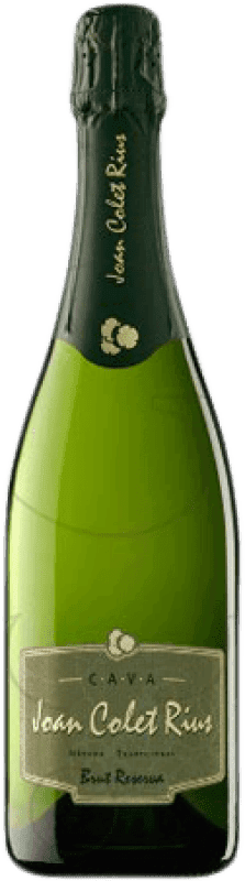 9,95 € Envoi gratuit | Vin Mousseux Blanc Joan Colet Rius Joan colet Rius Brut Réserve D.O. Cava