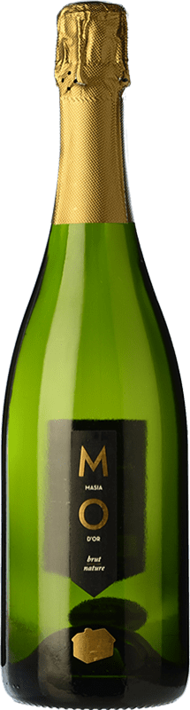 Envoi gratuit | Vin Mousseux Blanc Mo Masía d'Or Brut Nature Jeune D.O. Cava Catalogne Espagne 75 cl