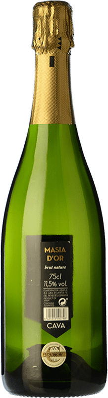 7,95 € | White sparkling Mo Masía d'Or Brut Nature Joven D.O. Cava Catalonia Spain Bottle 75 cl