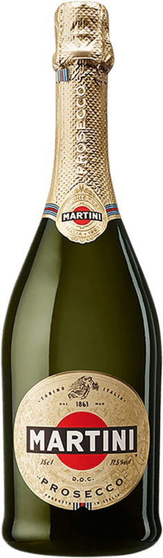 8,95 € | Weißer Sekt Martini Brut Jung D.O.C. Prosecco Italien Glera, Prosecco 75 cl