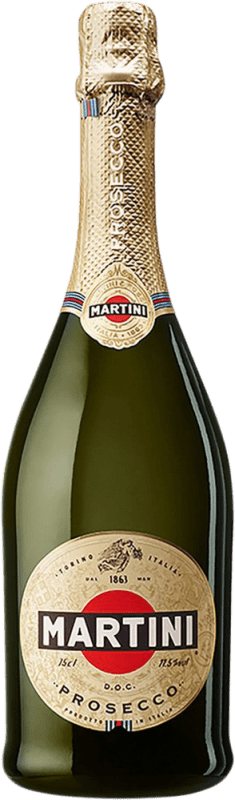 Envío gratis | Espumoso Blanco Martini Brut Blanco Joven D.O.C. Prosecco Treviso Italia Glera, Prosecco 75 cl