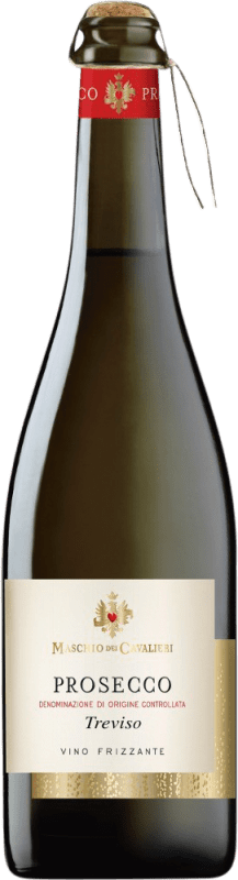 Бесплатная доставка | Белое игристое Maschio dei Cavalieri сухой D.O.C. Prosecco Италия Glera 75 cl