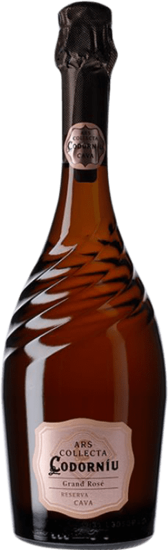 17,95 € Free Shipping | Rosé sparkling Ars Collecta Gran Rosé Brut Gran Reserva D.O. Cava Catalonia Spain Bottle 75 cl