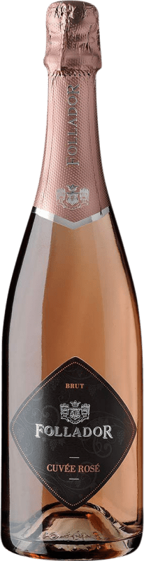 送料無料 | ロゼスパークリングワイン Follador Spumante Cuvée Rosé Brut 若い D.O.C. Italy イタリア Muscat, Glera 75 cl