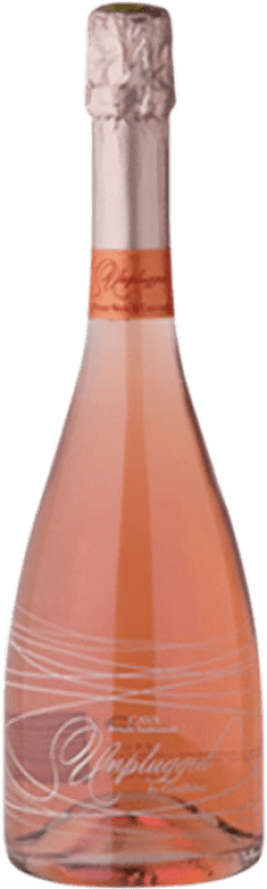 25,95 € | Rosé sparkling Unplugged Rosé Brut Reserve D.O. Cava Catalonia Spain Pinot Black Bottle 75 cl