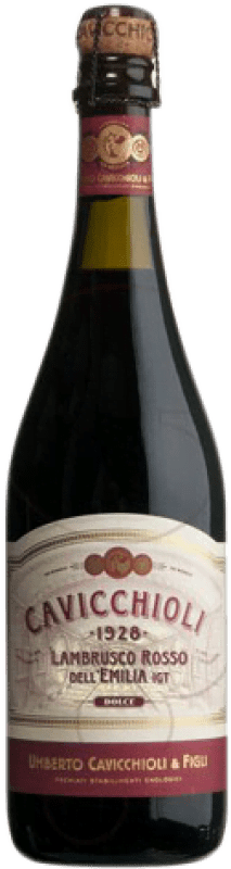 9,95 € 免费送货 | 红汽酒 Cavicchioli Rosso D.O.C. Lambrusco di Sorbara