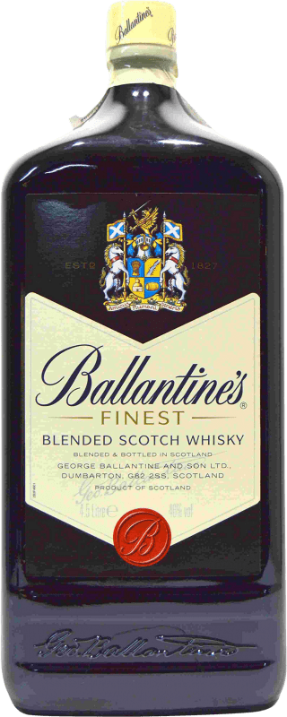 109,95 € | Blended Whisky Ballantine's Royaume-Uni Bouteille Réhoboram 4,5 L