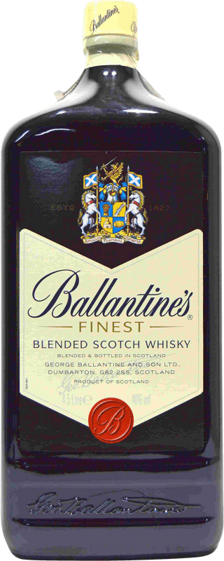 Kostenloser Versand | Whiskey Blended Ballantine's Großbritannien Réhoboram Flasche 4,5 L