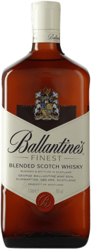 Kostenloser Versand | Whiskey Blended Ballantine's Rellenable Großbritannien 1 L