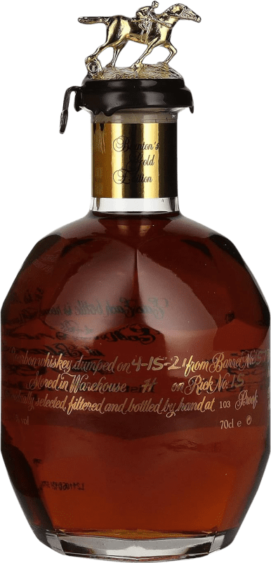 Бесплатная доставка | Виски Бурбон Blanton's Gold Edition Резерв Соединенные Штаты 70 cl