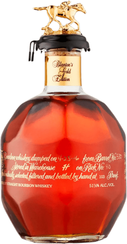 Free Shipping | Bourbon Whisky Blanton's Gold Edition, Limited Edition Reserve — Aged United States 70 cl