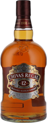 Free Shipping | Whisky Blended Chivas Regal Reserve United Kingdom 12 Years Medium Bottle 50 cl