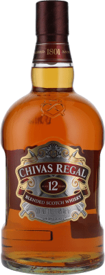 18,95 € | Купажированный виски Chivas Regal Резерва Объединенное Королевство 12 Лет Средняя бутылка 50 cl