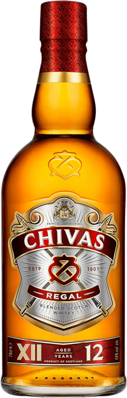 Free Shipping | Whisky Blended Chivas Regal Reserve Scotland United Kingdom 12 Years 70 cl