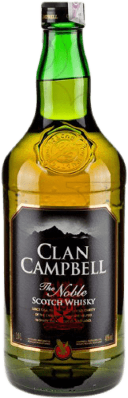 35,95 € | Whisky Blend Clan Campbell Royaume-Uni Bouteille Spéciale 2 L