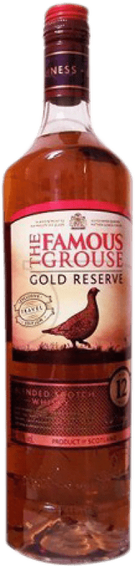 Free Shipping | Whisky Blended Glenturret Famous Grouse Gold Reserve United Kingdom 12 Years 1 L