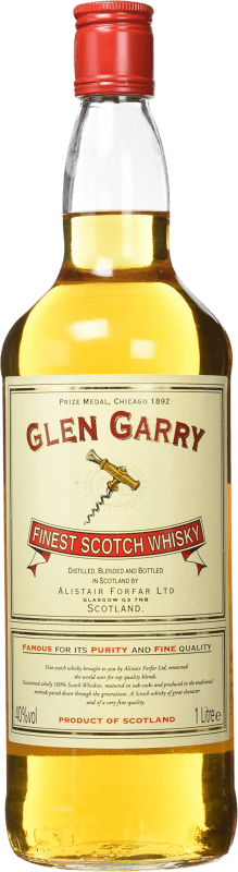 11,95 € | Купажированный виски Glen Garry Объединенное Королевство 1 L