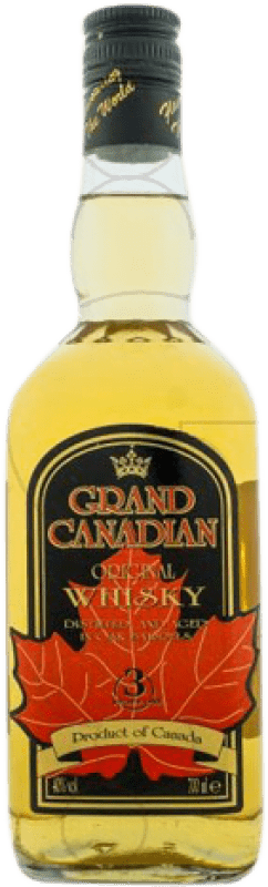 13,95 € Free Shipping | Whisky Blended Grand Canadian Canada Missile Bottle 1 L